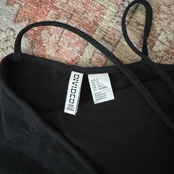 H&M Black One Shoulder Sheath Dress - Picture 2 of 2